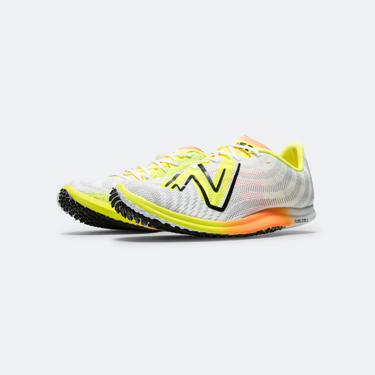 New Balance Mens FuelCell 5280 v2 - White/Lime | Up There Athletics