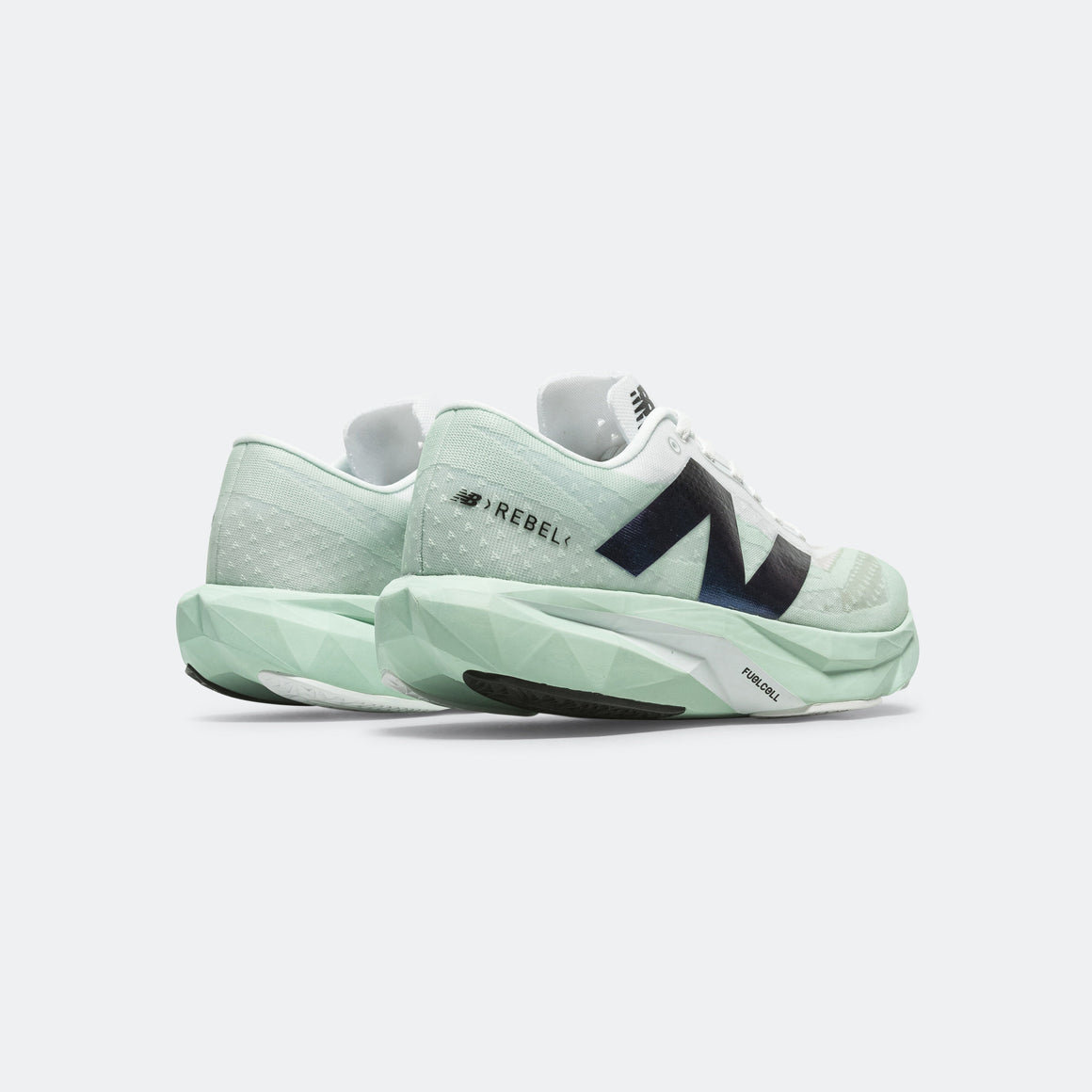 New Balance - Mens FuelCell Rebel v4 - Clay Ash/White-Black - Up There Athletics