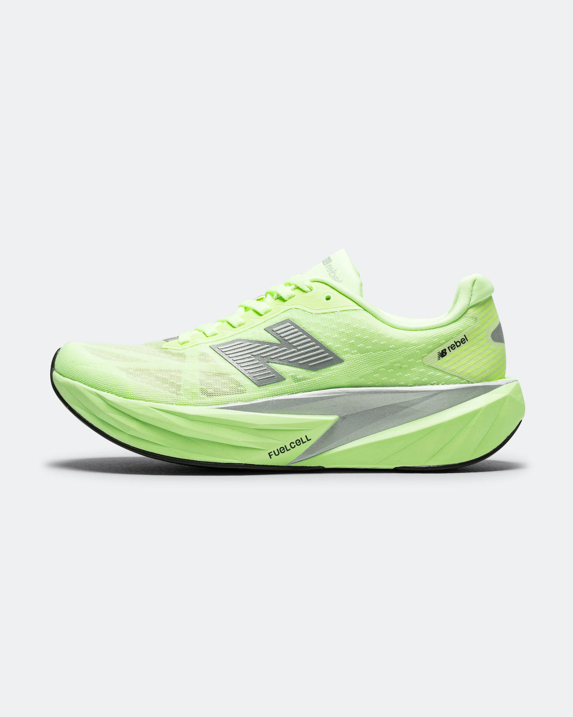 New Balance - Mens FuelCell Rebel v5 - Mint Flash/Lab Green-Silver Metallic - Up There Athletics