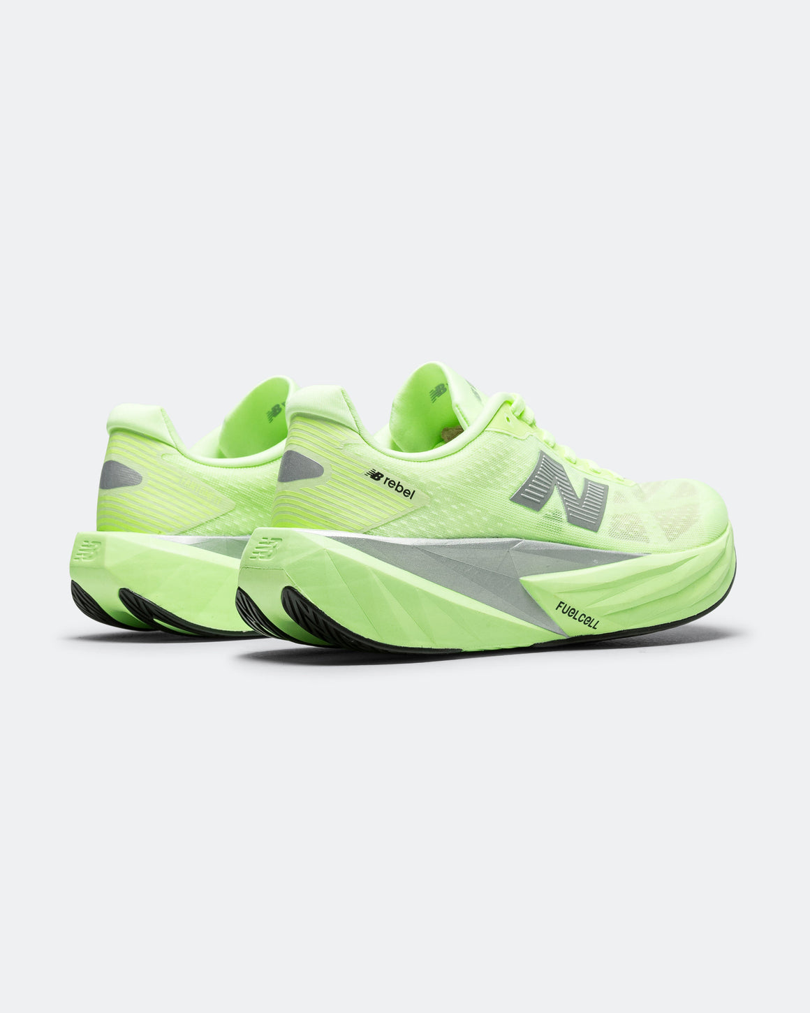 New Balance - Mens FuelCell Rebel v5 - Mint Flash/Lab Green-Silver Metallic - Up There Athletics