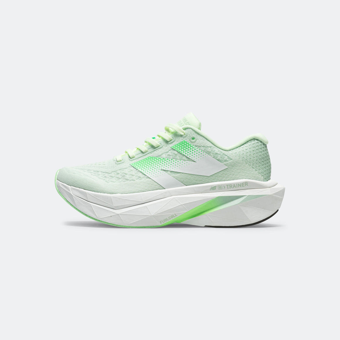 New Balance - Womens FuelCell SuperComp Trainer v3 - Melon Water/Clay Ash-White - Up There Athletics
