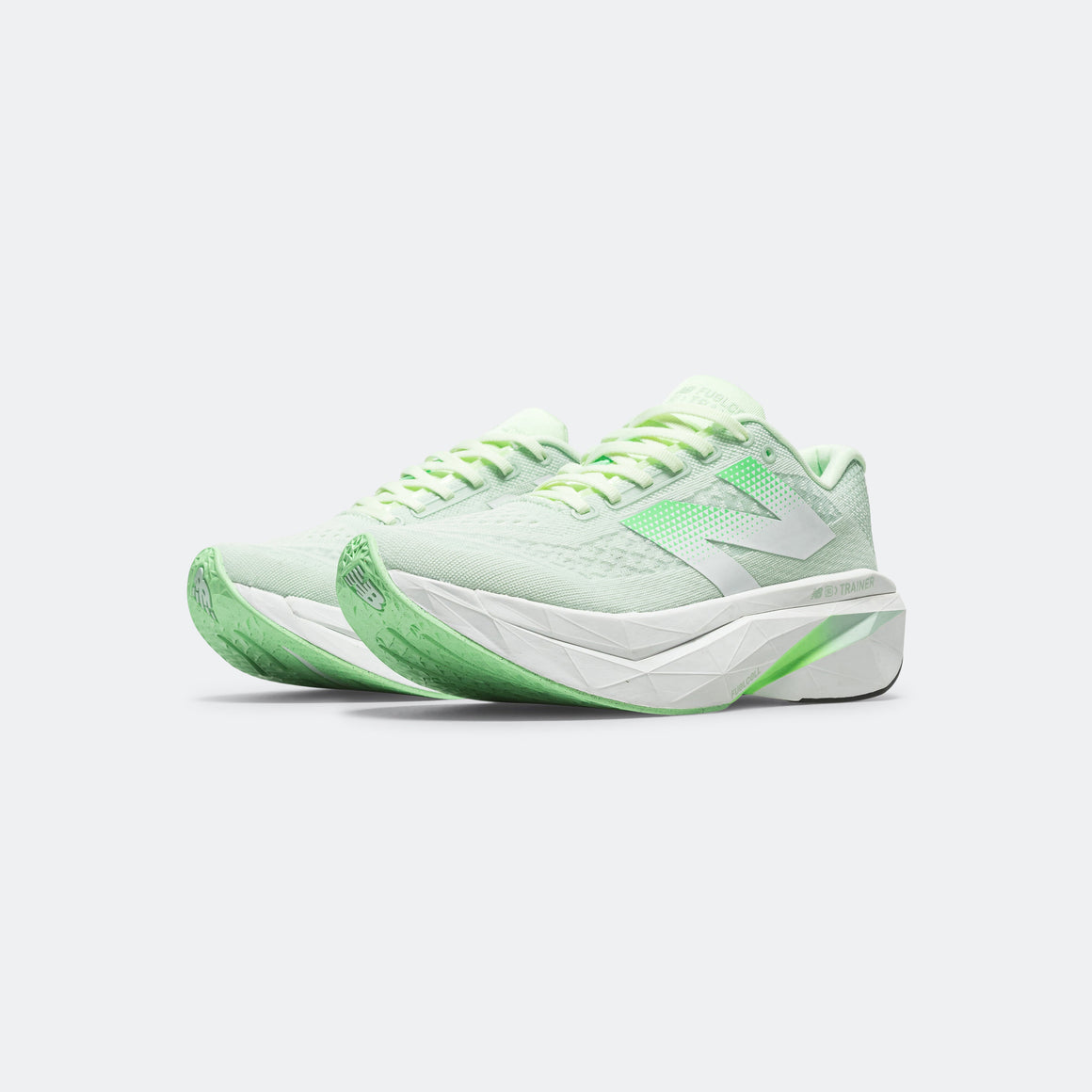 New Balance - Womens FuelCell SuperComp Trainer v3 - Melon Water/Clay Ash-White - Up There Athletics