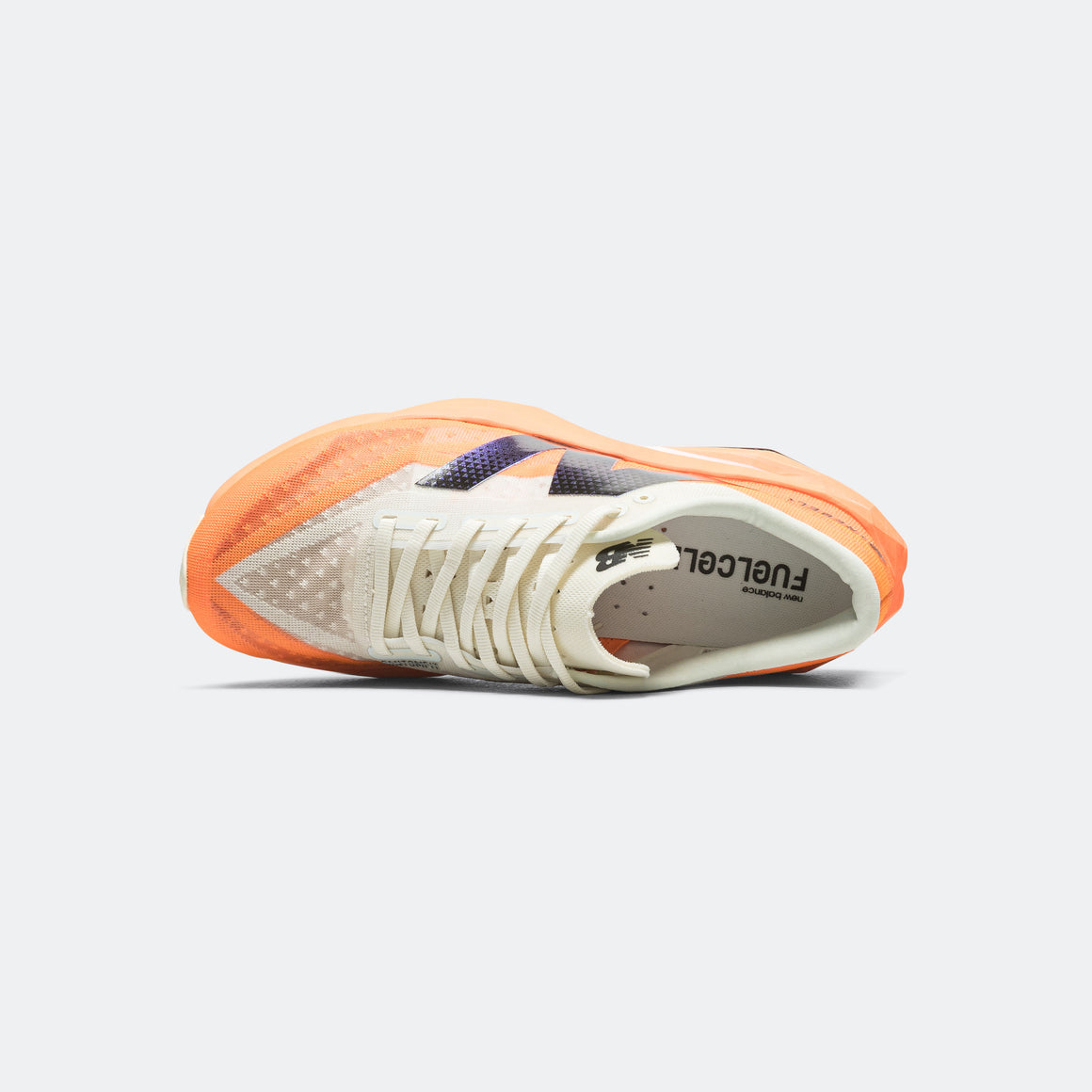 New Balance - Mens FuelCell Rebel v4 - Hot Mango/Angora-Black - Up There Athletics