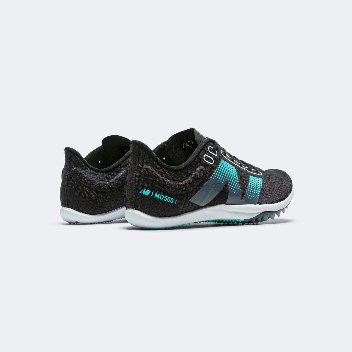 New Balance Mens FuelCell MD500 v9 Black/Cyber Jade Up There