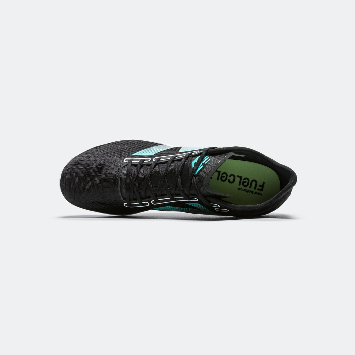 New Balance - Mens FuelCell MD500 v9 - Black/Cyber Jade - Up There Athletics