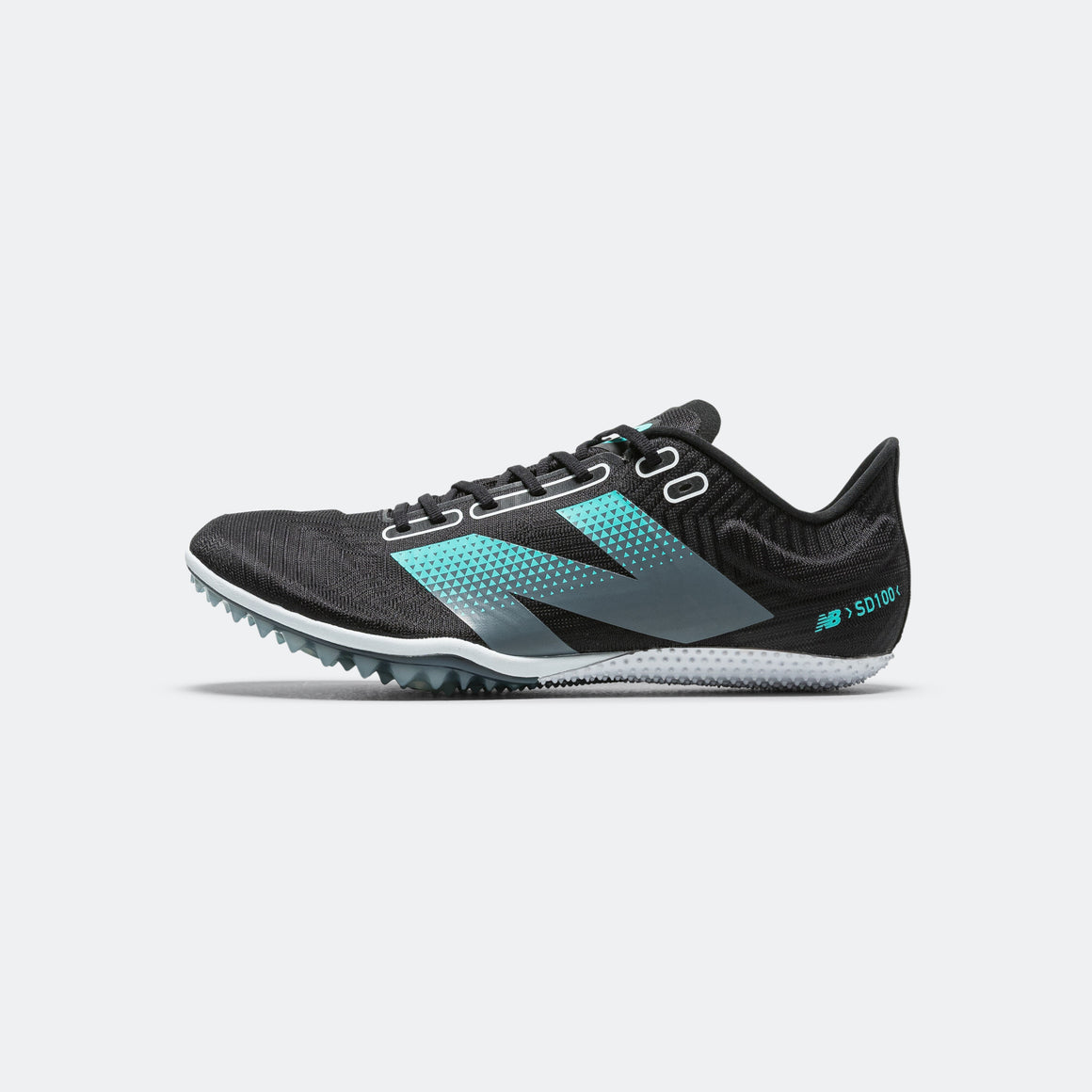 New Balance - Mens FuelCell SD100 v5 - Black/Cyber Jade - Up There Athletics