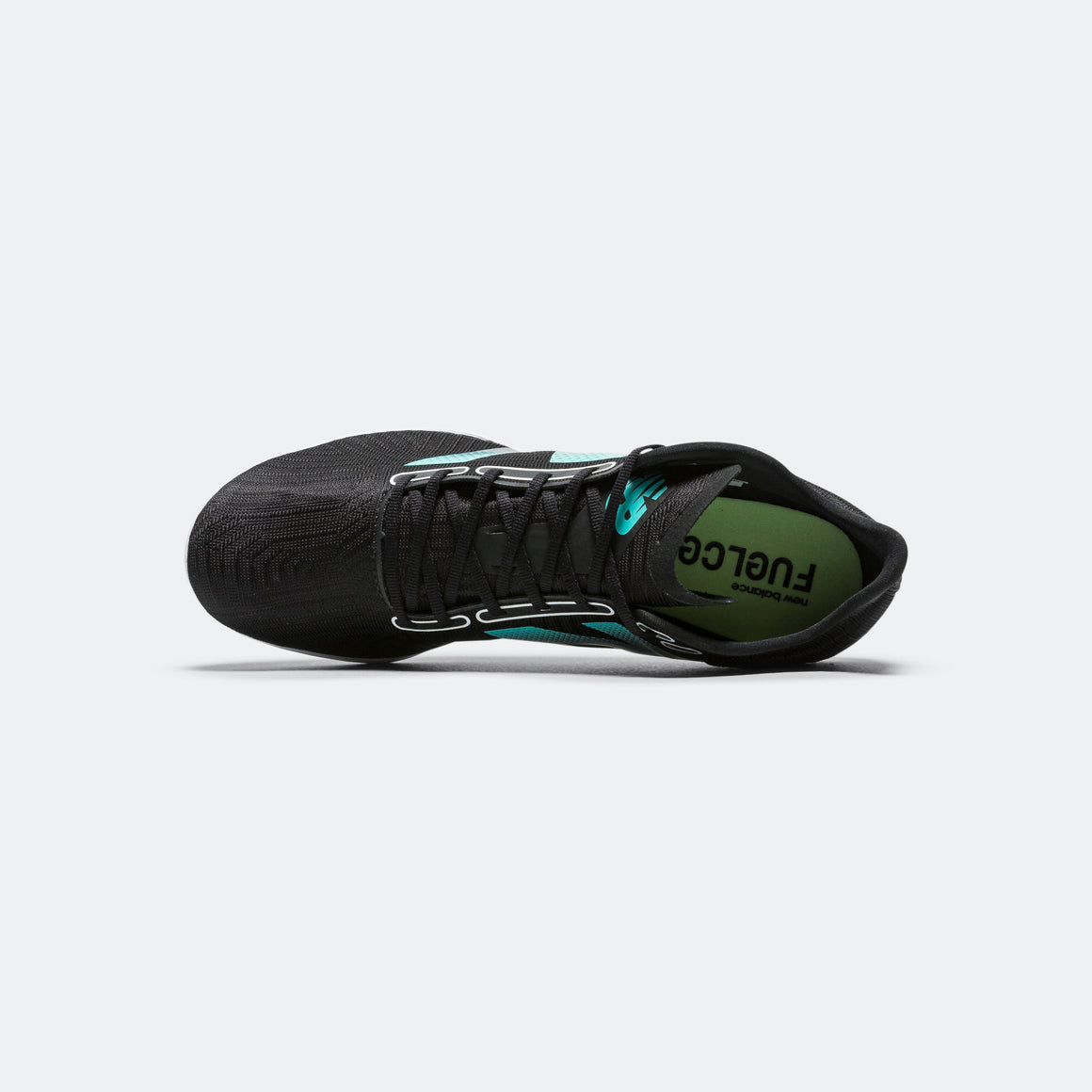 New Balance - Mens FuelCell SD100 v5 - Black/Cyber Jade - Up There Athletics