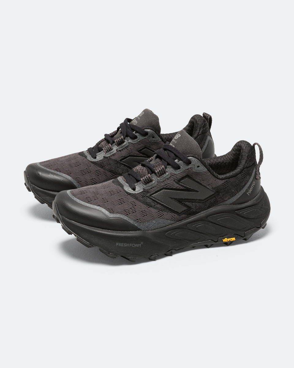 New Balance - Womens Fresh Foam X Hierro v9 - Black Cement/Black New Balance - Womens Fresh Foam X Hierro v9 - Black Cement/Black