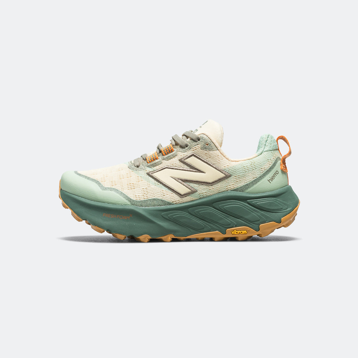 New Balance - Womens Fresh Foam X Hierro v9 - Calcium/Dark Juniper - Up There Athletics