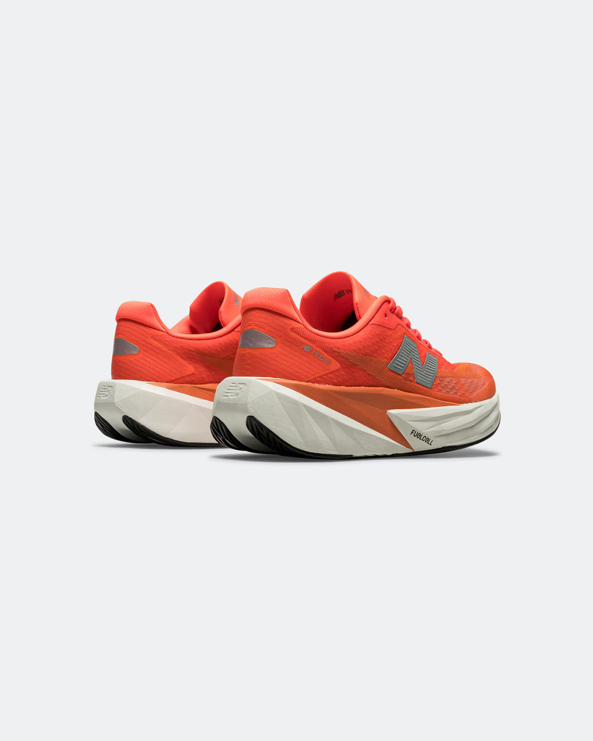 New Balance - Womens FuelCell Rebel v5 - Urgent Red/White-Silver Metallic - Up There Athletics