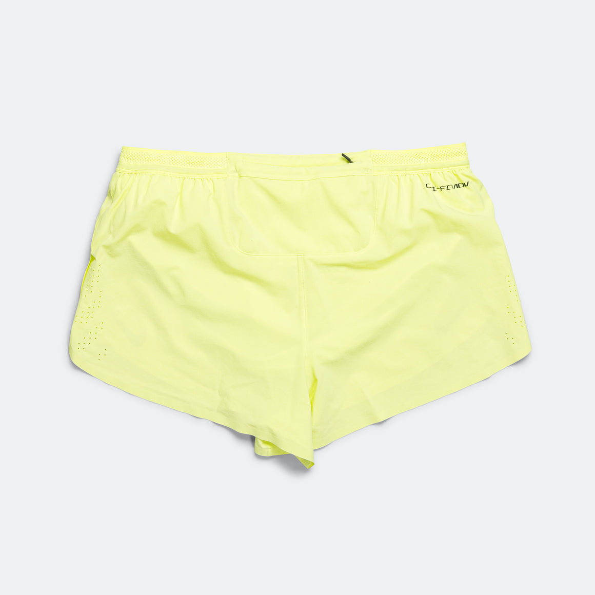 Nike - Mens Dri-FIT ADV 2" Brief-Lined Running Shorts - Lt Lemon Twist/Black - Up There Athletics