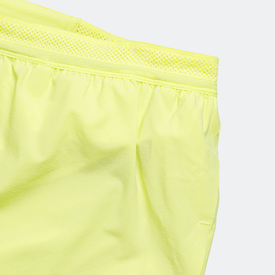 Nike - Mens Dri-FIT ADV 2" Brief-Lined Running Shorts - Lt Lemon Twist/Black - Up There Athletics