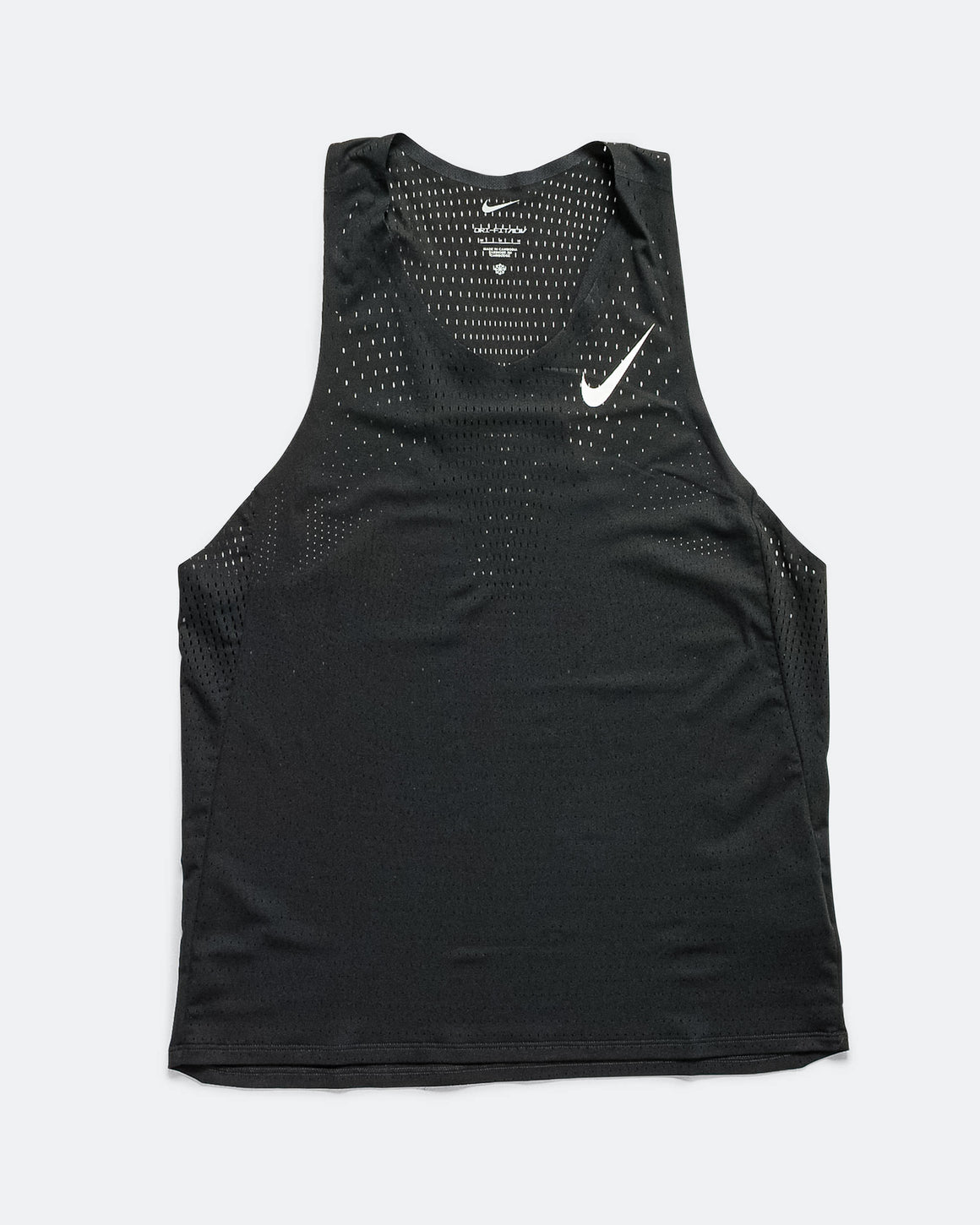 Nike - Mens Dri-FIT ADV Aeroswift Singlet - Black - Up There Athletics