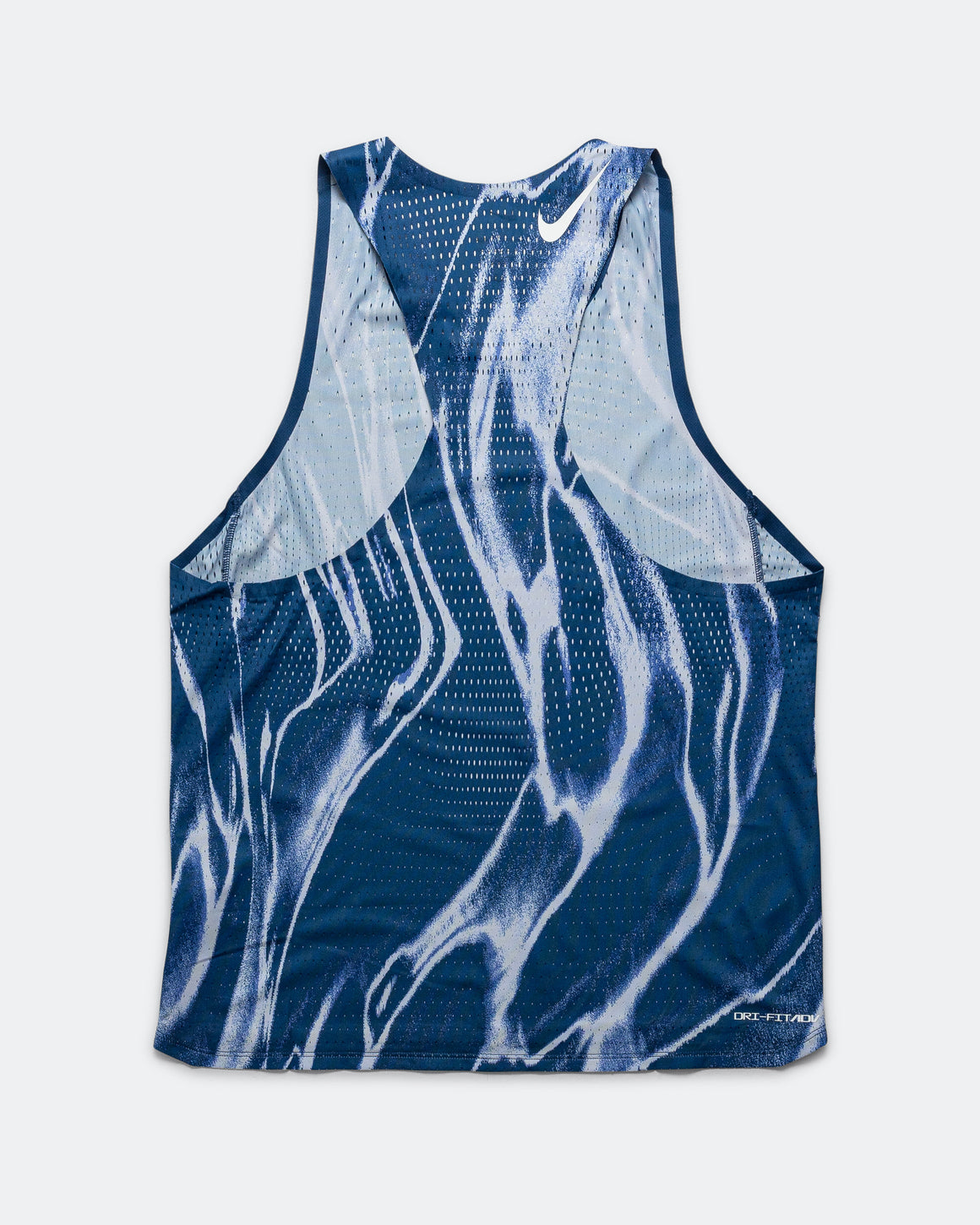 Nike - Mens Dri-FIT ADV Aeroswift Vest - Coastal Blue/White - Up There Athletics