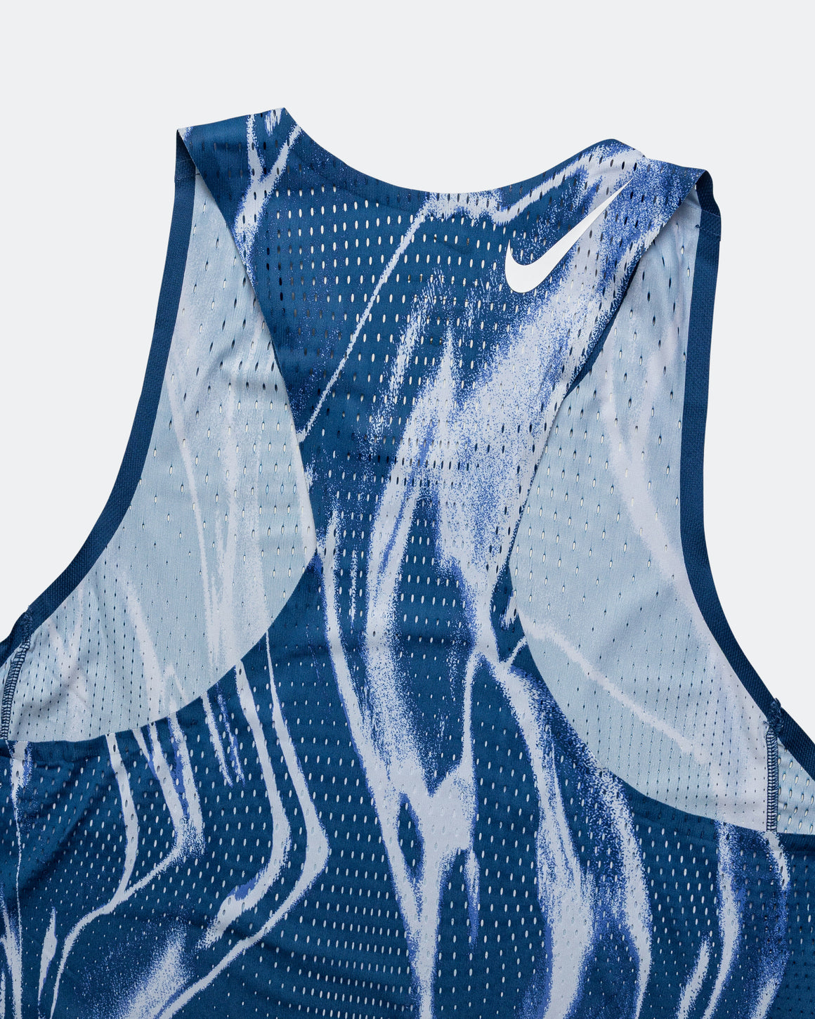 Nike - Mens Dri-FIT ADV Aeroswift Vest - Coastal Blue/White - Up There Athletics