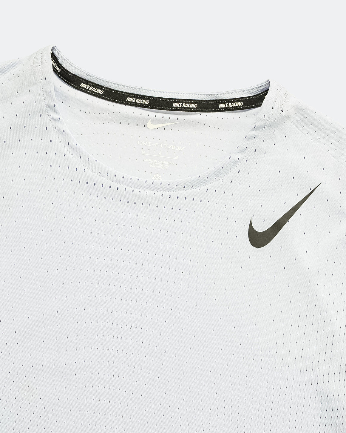 Nike - Mens Dri-FIT ADV Short-Sleeve Running Top - Ghost/Black - Up There Athletics