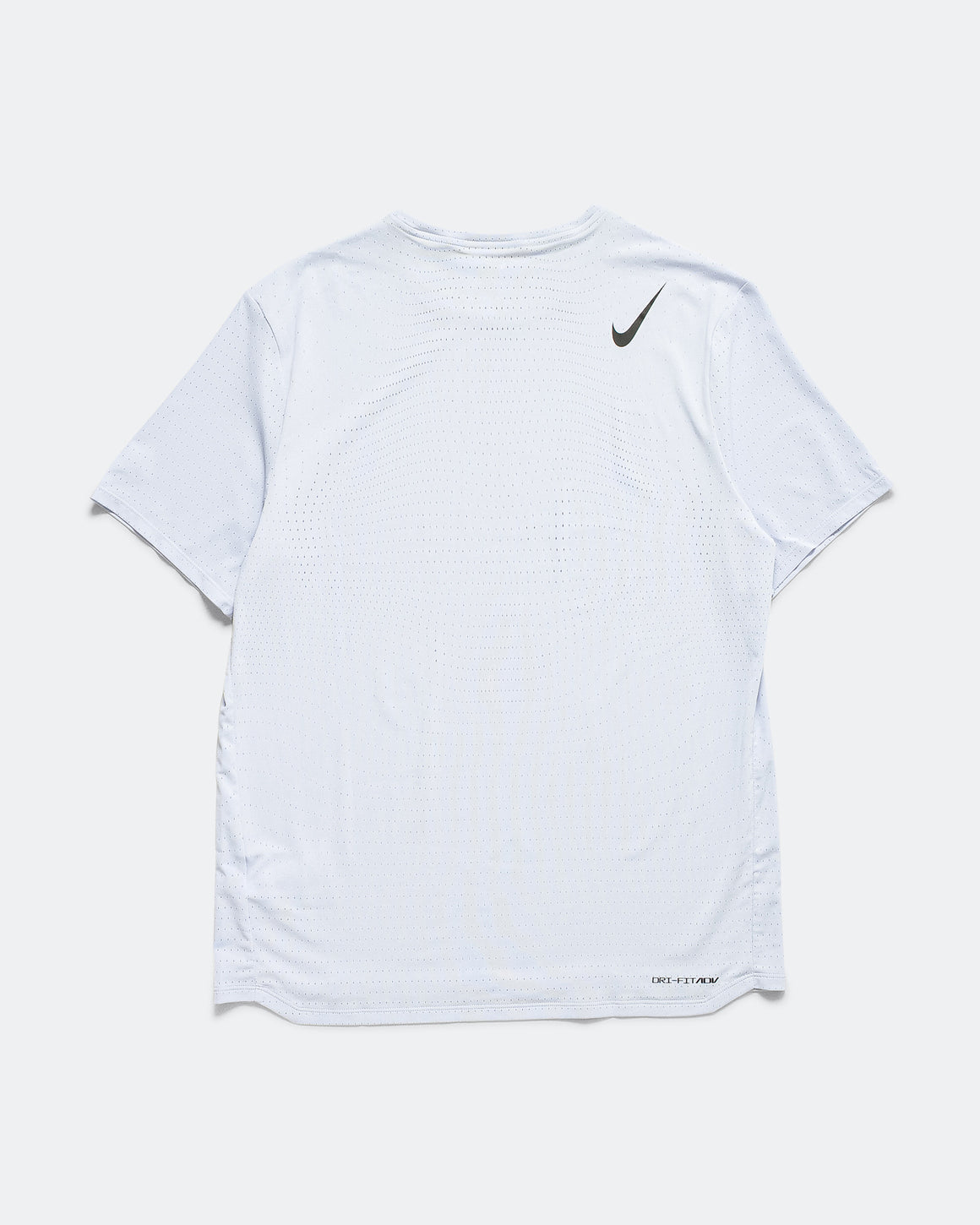 Nike - Mens Dri-FIT ADV Short-Sleeve Running Top - Ghost/Black - Up There Athletics