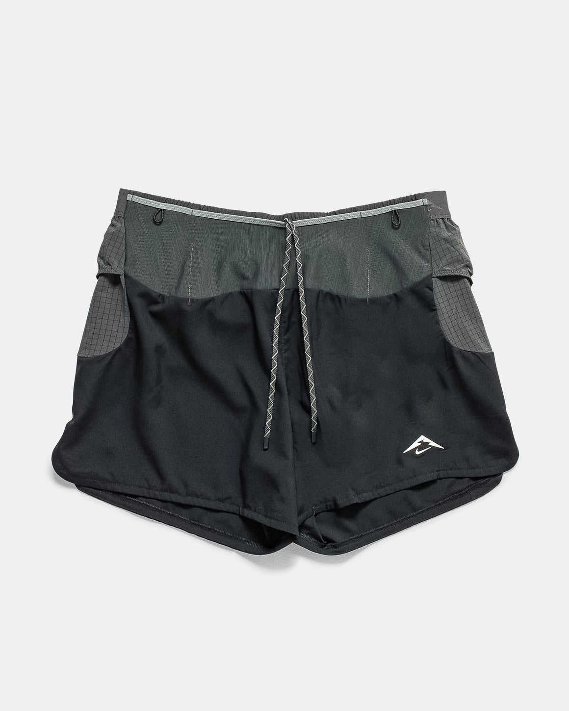 Nike - Mens Dri-FIT Second Sunrise 5in Brief-Lined Running Shorts - Black/Anthracite-Black-Summit White - Up There Athletics