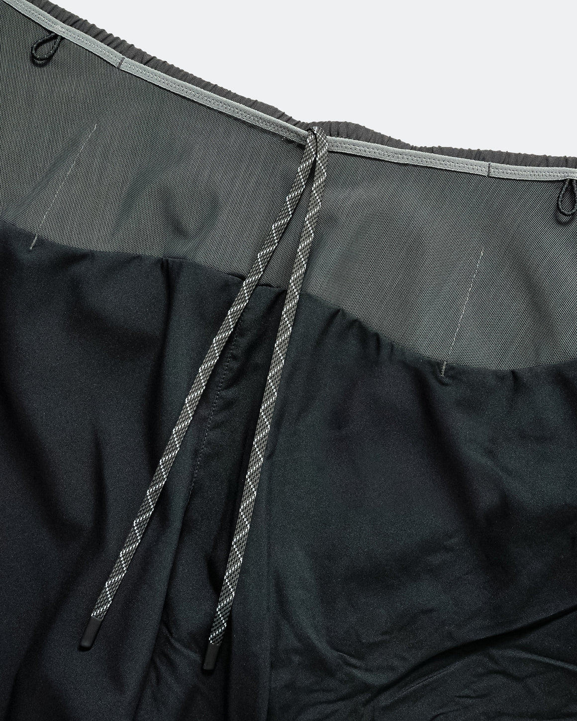 Nike - Mens Dri-FIT Second Sunrise 5in Brief-Lined Running Shorts - Black/Anthracite-Black-Summit White - Up There Athletics