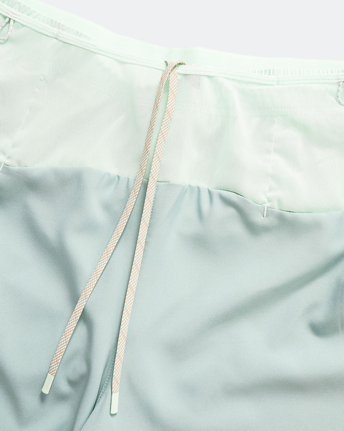 Nike - Mens Dri-FIT Second Sunrise 5in Brief-Lined Running Shorts - Canon/Mint Foam-College Grey-Black - Up There Athletics