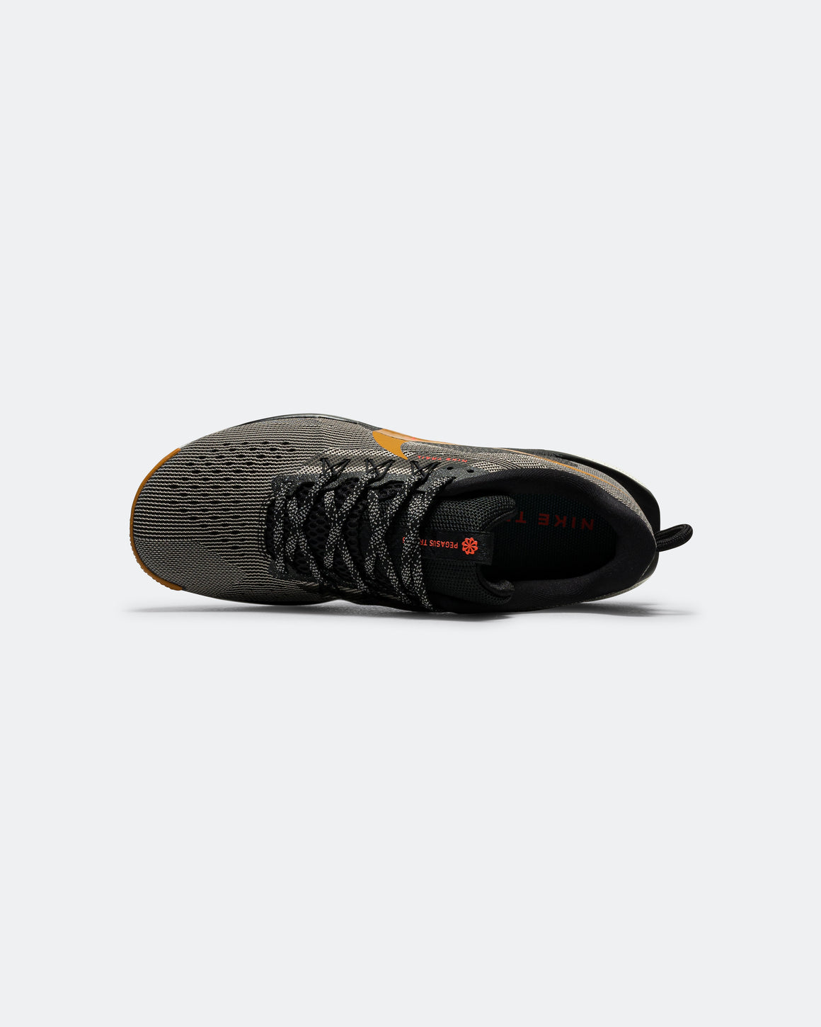 Nike - Mens React Pegasus Trail 5 - Black/Desert Ochre-Fir-College Grey - Up There Athletics