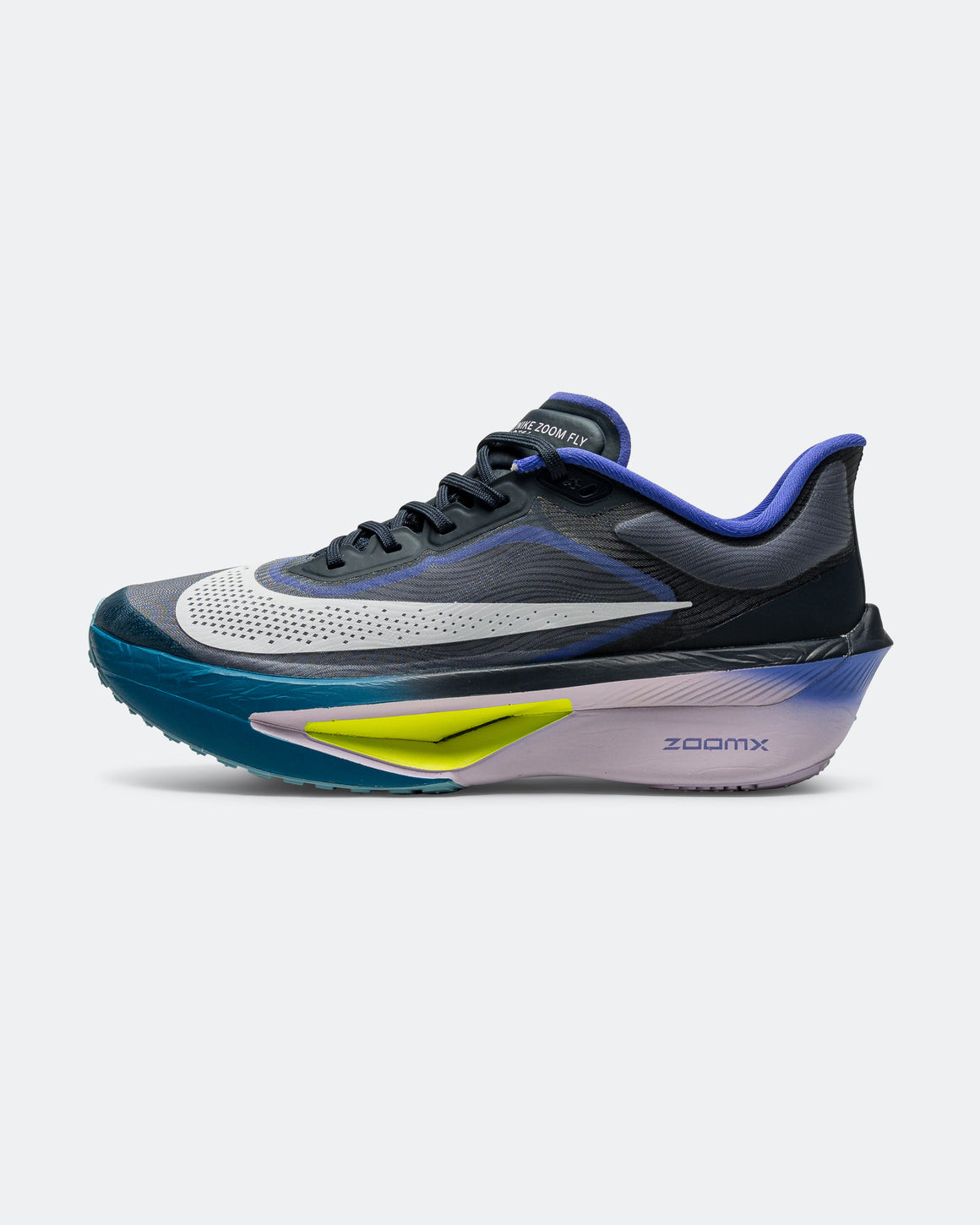 Nike - Mens Zoom Fly 6 - Obsidian/White-Persian Violet-Volt - Up There Athletics
