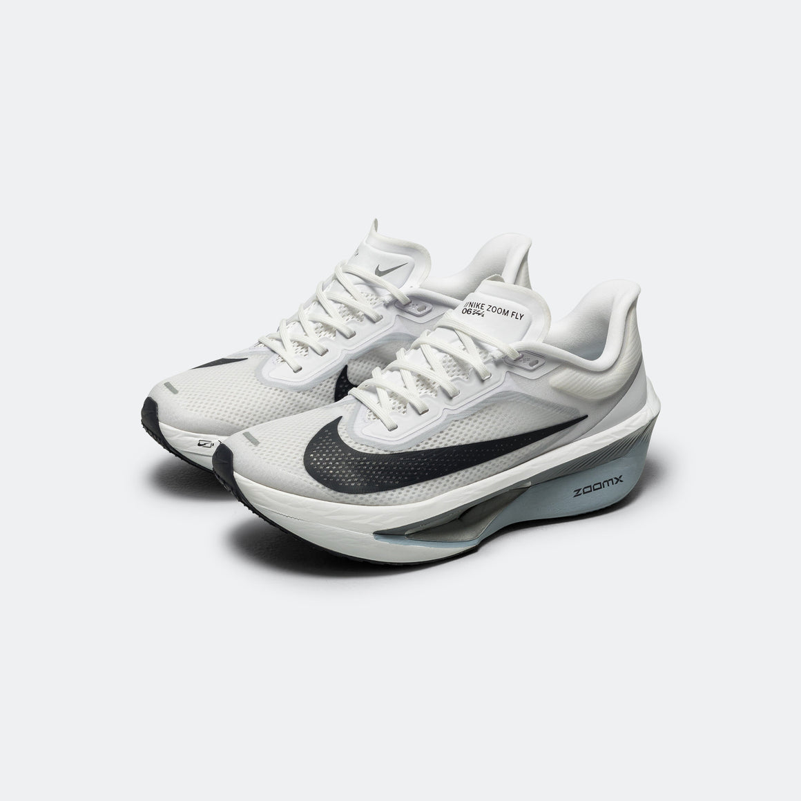 Nike - Womens Zoom Fly 6 - White/Gridiron-Pure Platinum - Up There Athletics