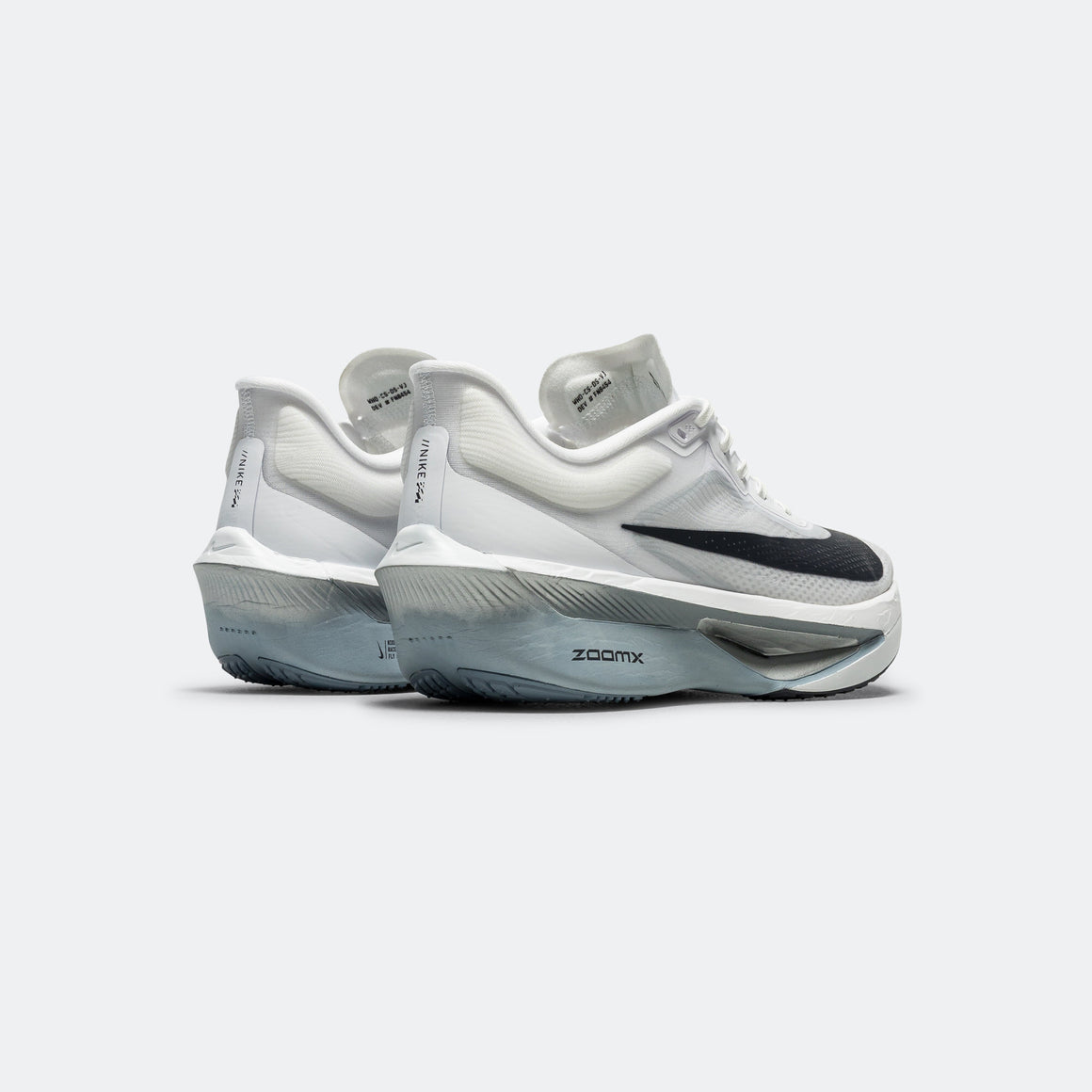 Nike - Womens Zoom Fly 6 - White/Gridiron-Pure Platinum - Up There Athletics