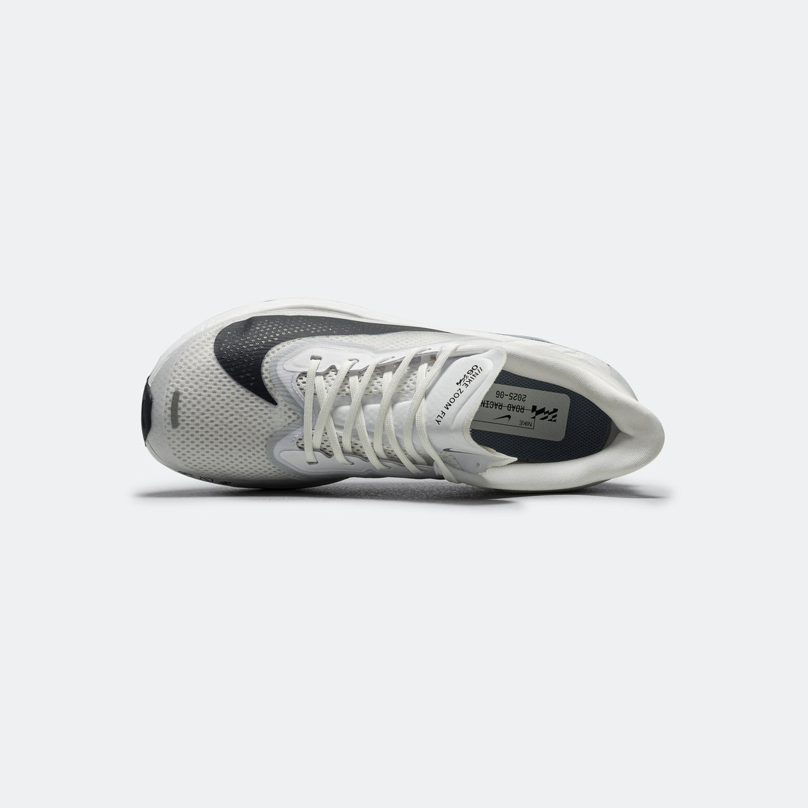 Nike - Womens Zoom Fly 6 - White/Gridiron-Pure Platinum - Up There Athletics