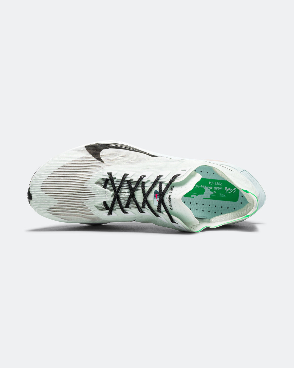 Nike - Mens ZoomX Vaporfly Next% 4 - White/Black-Hyper Pink-Mint Foam - Up There Athletics