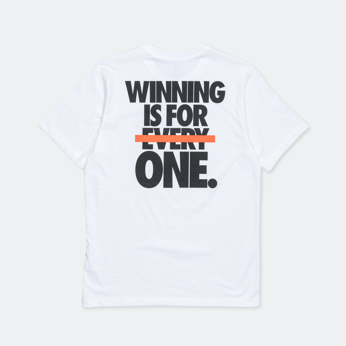 Nike - Unisex Winning One Tee QS - White - Up There Athletics