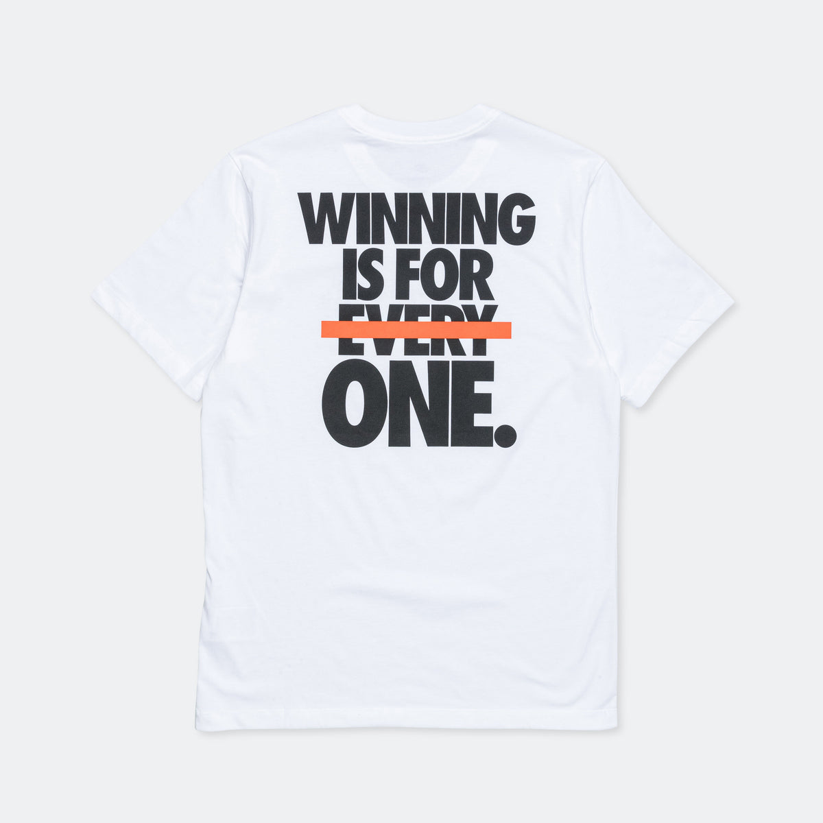 Nike Unisex Winning One Tee QS White Up There Athletics