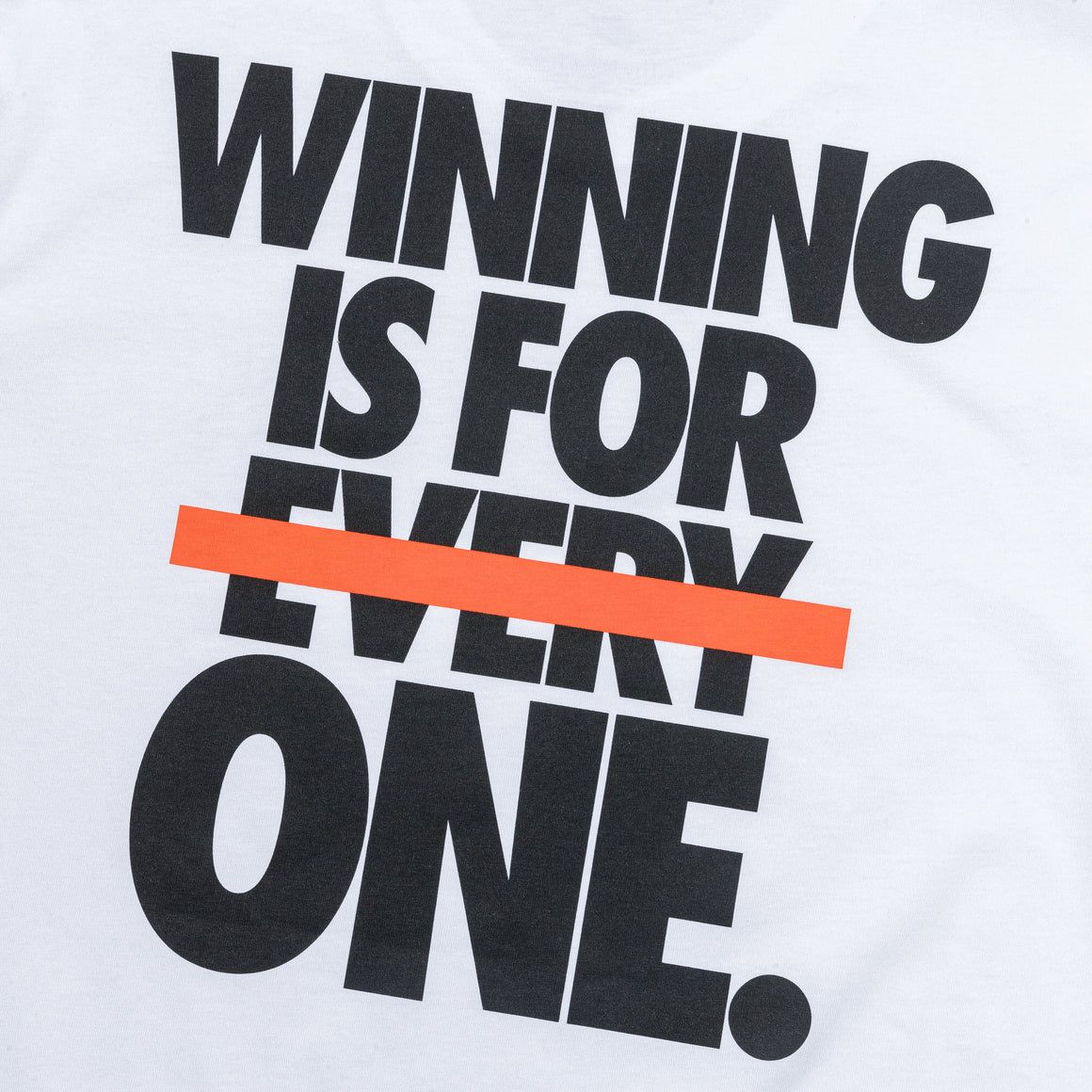 Nike - Unisex Winning One Tee QS - White - Up There Athletics