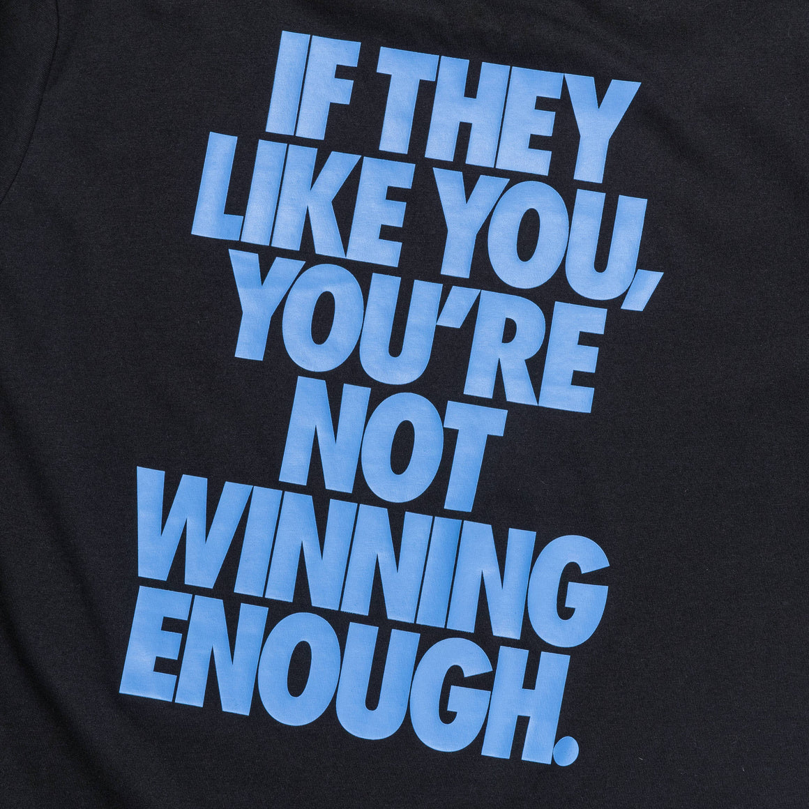 Nike - Womens Winning Enough Tee QS - Black - Up There Athletics