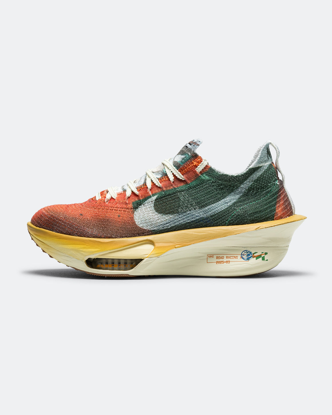 Nike - Mens Air Zoom Alphafly Next% 3 - Multi Colour/Starfish-Aloe Verde-Clear - Up There Athletics
