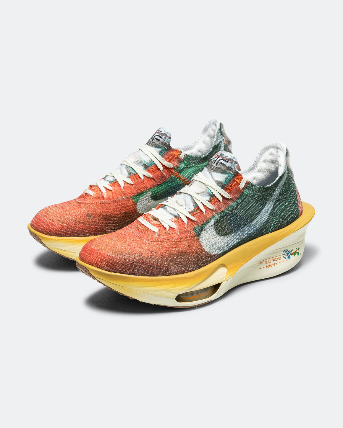 Nike - Mens Air Zoom Alphafly Next% 3 - Multi Colour/Starfish-Aloe Verde-Clear - Up There Athletics