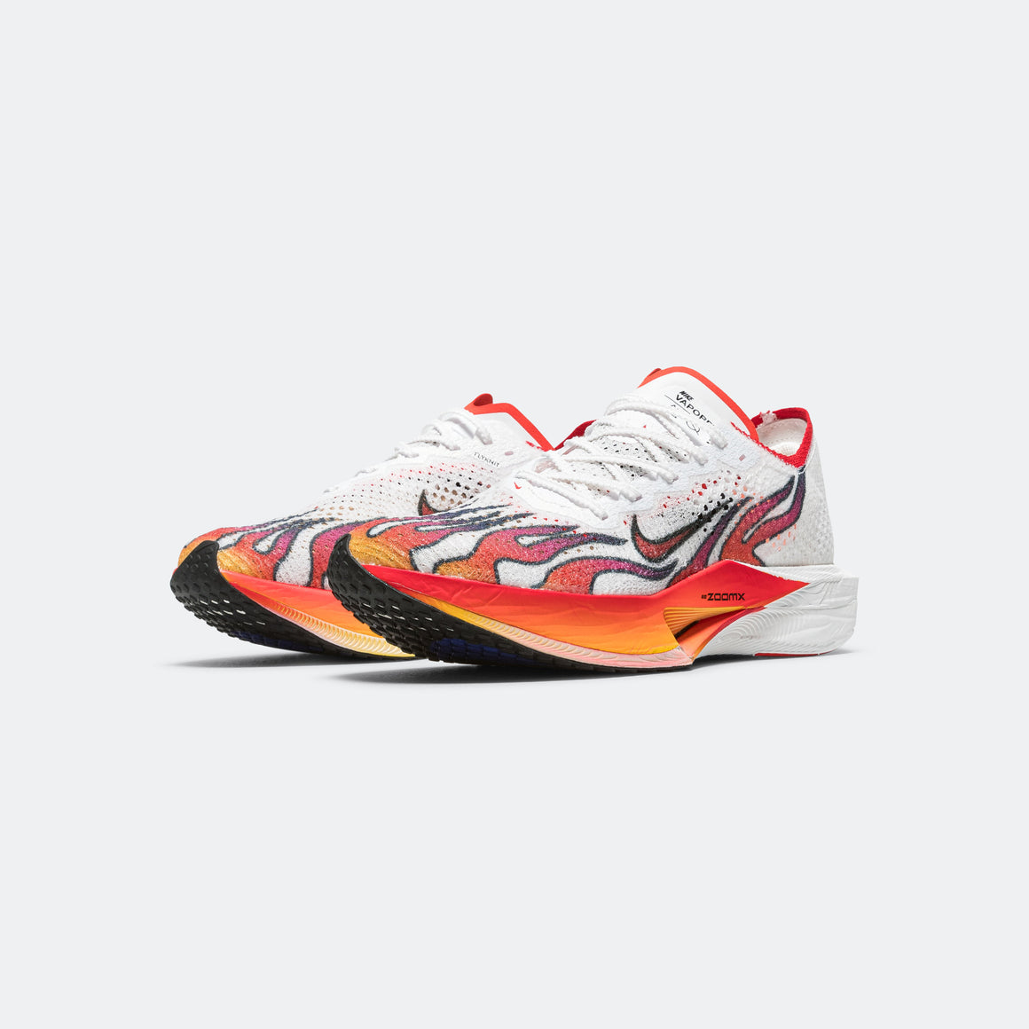 Nike - Mens ZoomX Vaporfly Next% 3 'Ekiden' - White/Habanero Flames - Up There Athletics