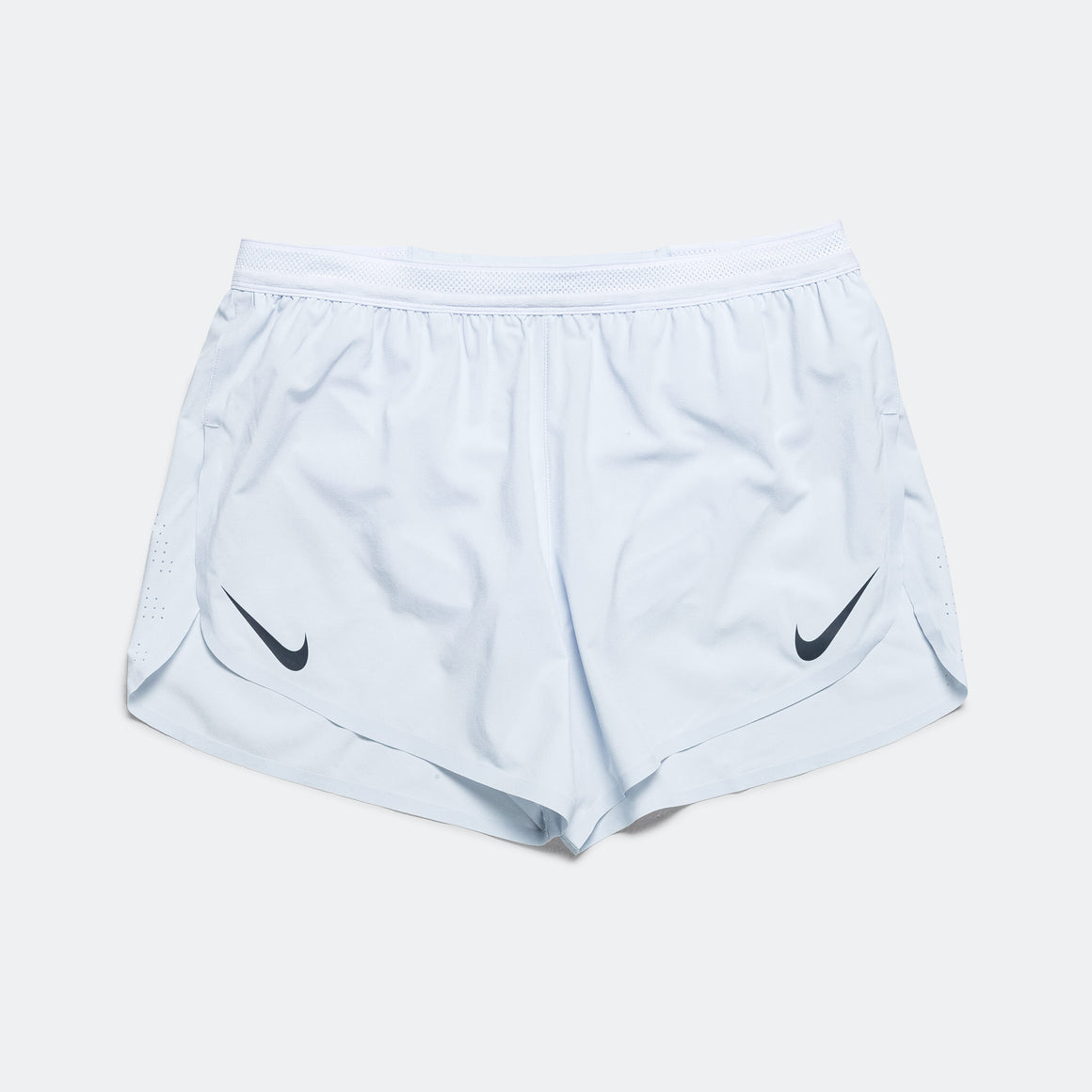 Nike - Mens AeroSwift 4" Short - Football Grey/Dark Obsidian - Up There Athletics