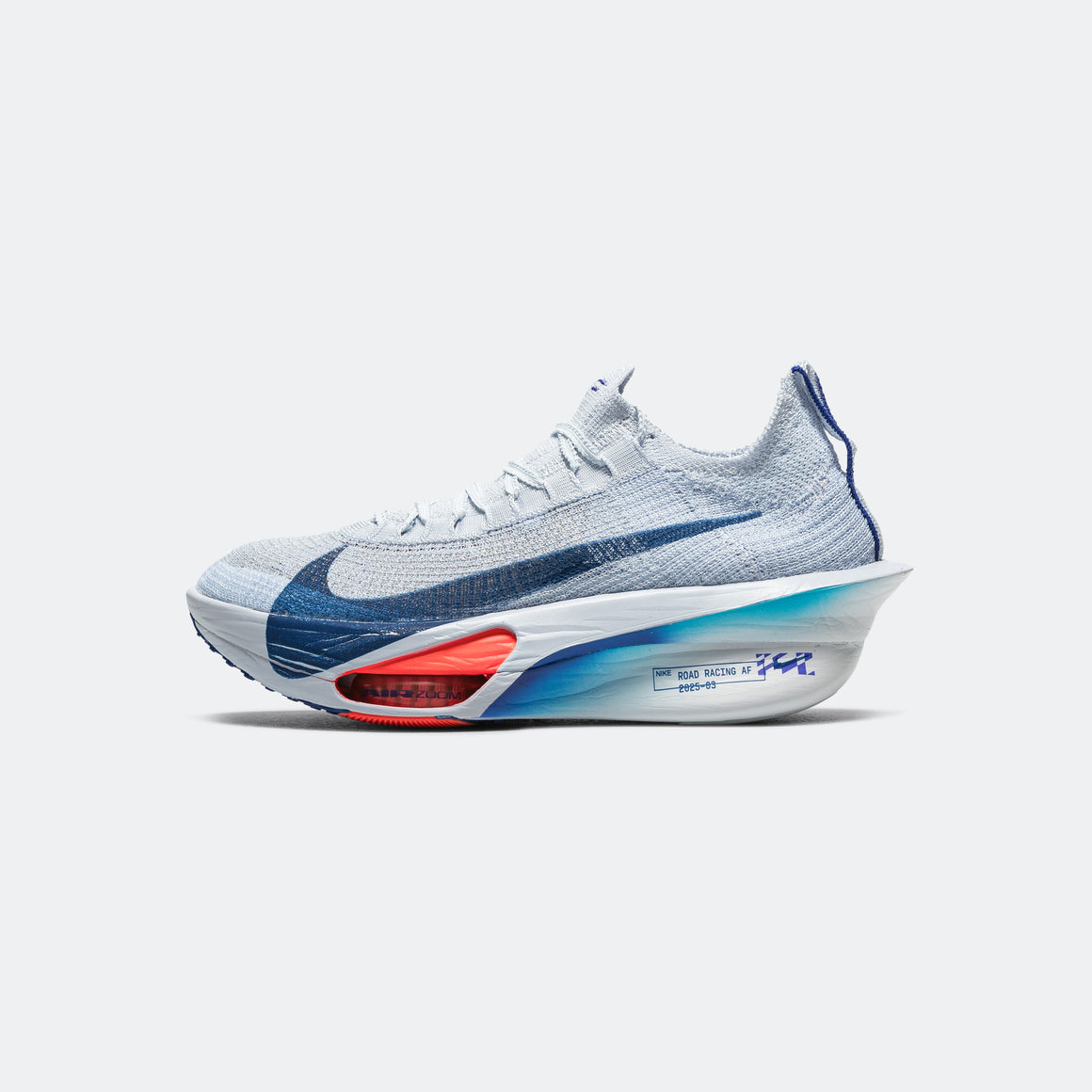 Nike - Womens Air Zoom Alphafly Next% 3 - Football Grey/Ghost-Persian Violet-Blue Void - Up There Athletics
