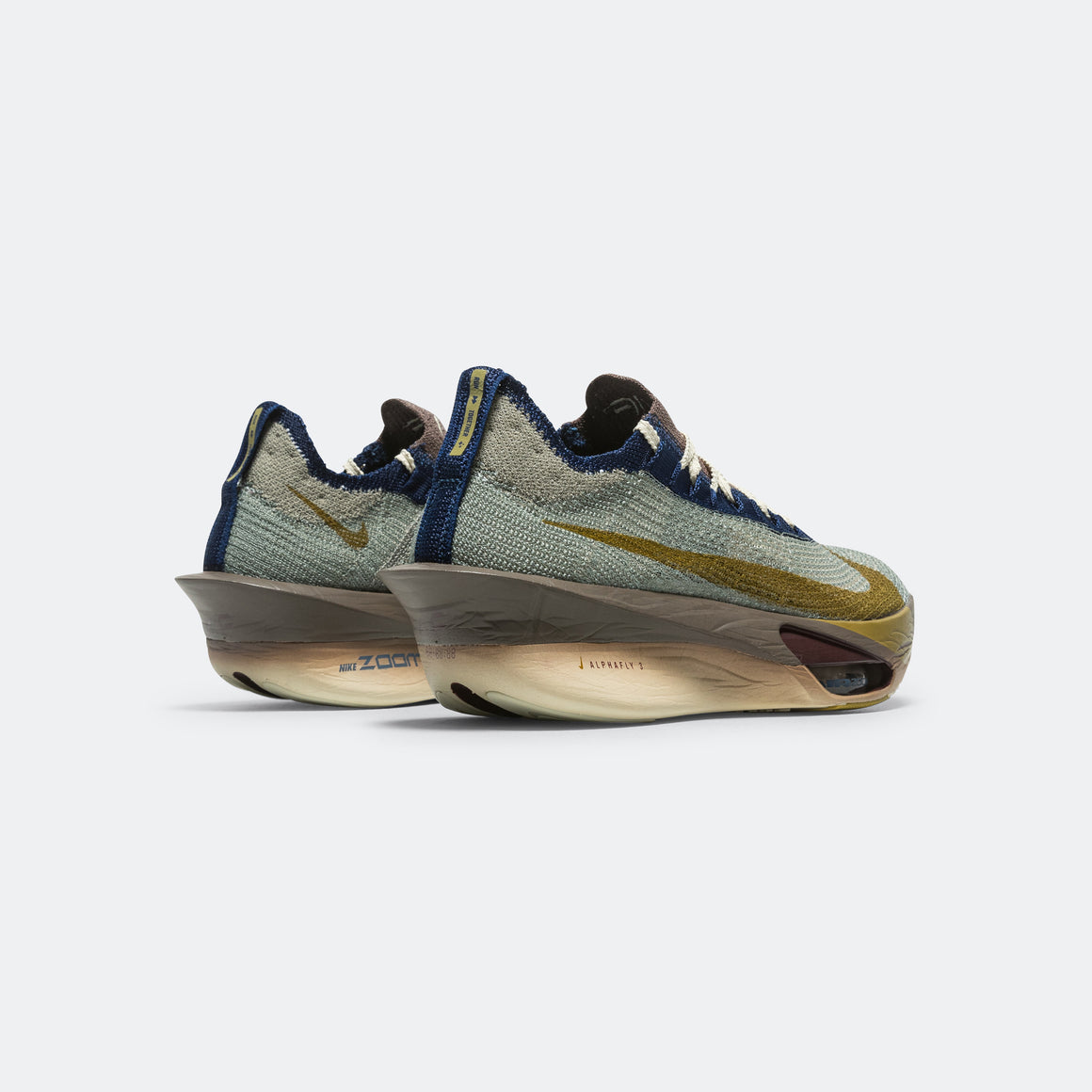 Nike - Mens Air Zoom Alphafly Next% 3 PRM - Light Army/Ironstone-Light Khaki-Desert Moss - Up There Athletics