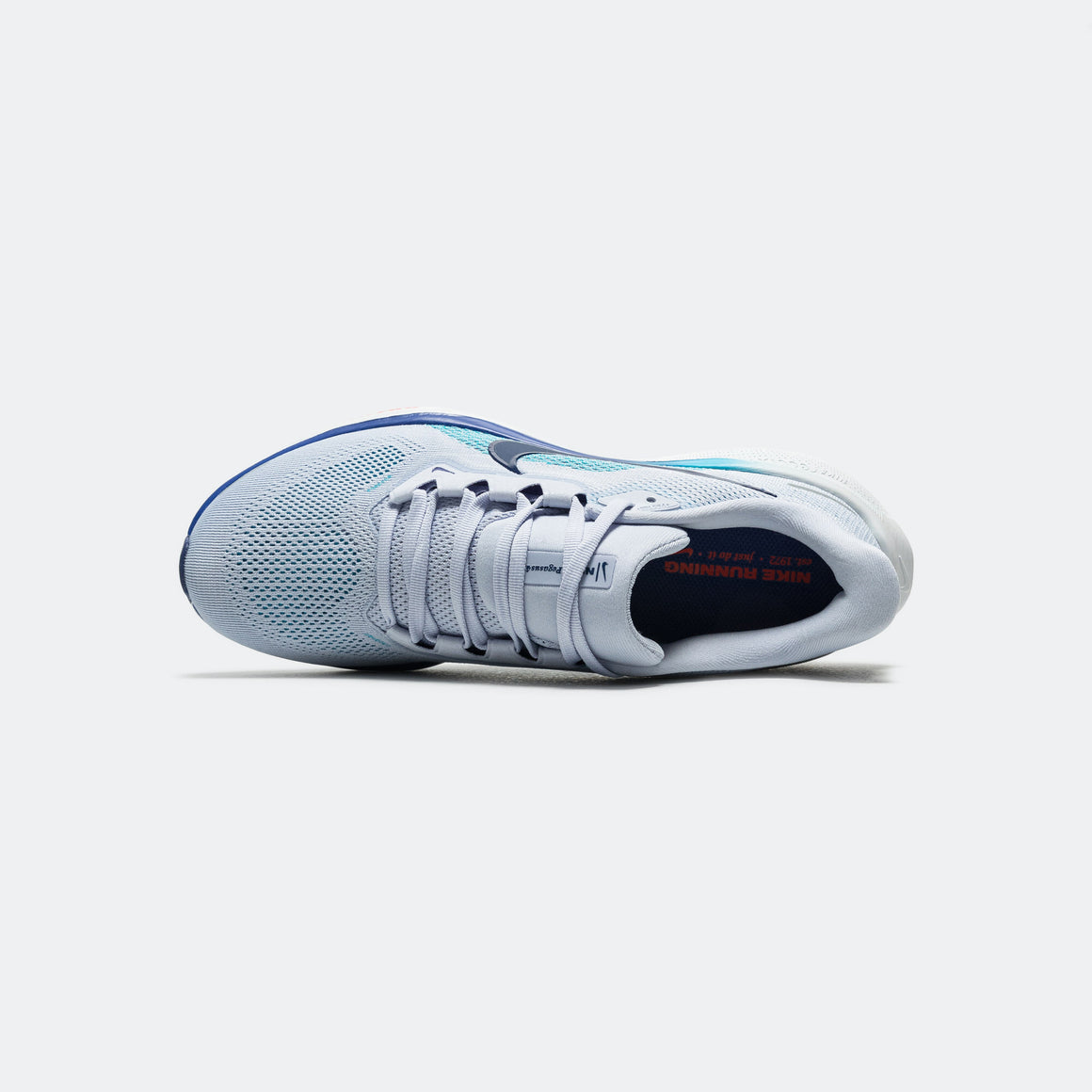 Nike - Mens Air Zoom Pegasus 41 - Ghost/Football Grey-Deep Night-Blue Void - Up There Athletics