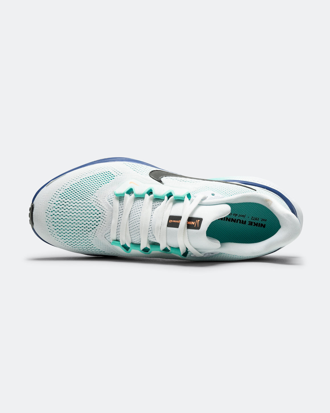 Nike - Mens Air Zoom Pegasus 41 - White/Black-Hyper Turquoise-Concord - Up There Athletics