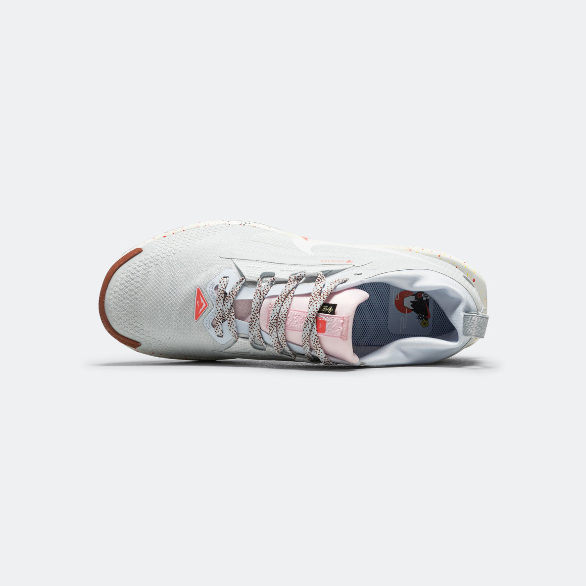 Nike - Mens ReactX Pegasus Trail 5 GORE-TEX - Pure Platinum/White-Football Grey - Up There Athletics