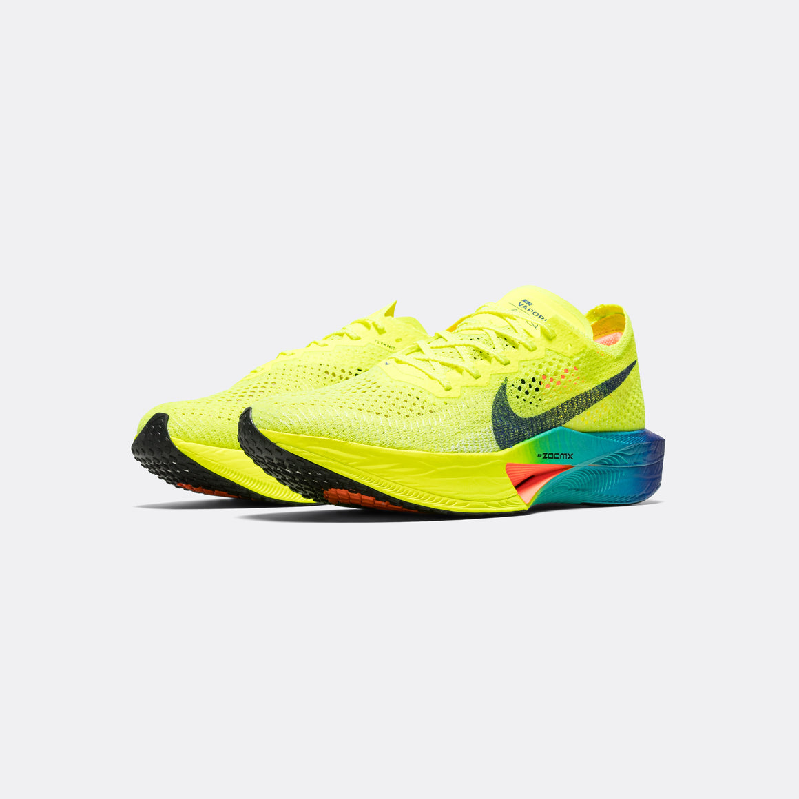 Nike - Womens ZoomX Vaporfly Next% 3 - Volt/Black-Scream Green - Up There Athletics