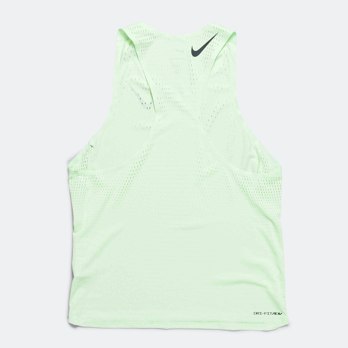 Nike - Mens Dri-FIT ADV AeroSwift Singlet - Vapor Green/Black - Up There Athletics