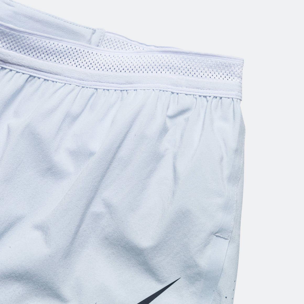 Nike - Mens Dri-FIT ADV AeroSwift Mid Rise 2" Short - Football Grey/Dark Obsidian - Up There Athletics
