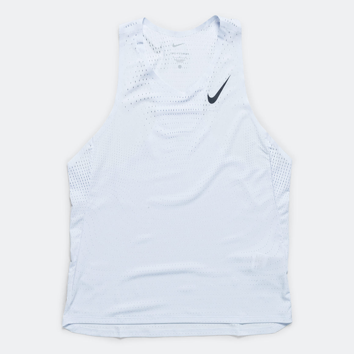 Nike - Mens Dri-FIT ADV AeroSwift Singlet - Football Grey/Dark Obsidian - Up There Athletics