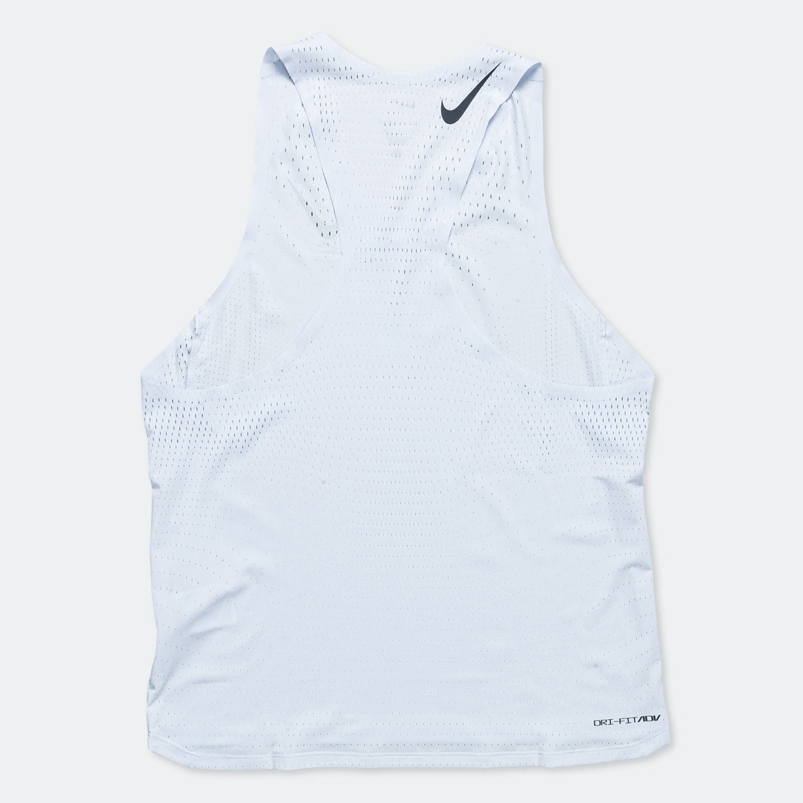 Nike - Mens Dri-FIT ADV AeroSwift Singlet - Football Grey/Dark Obsidian - Up There Athletics