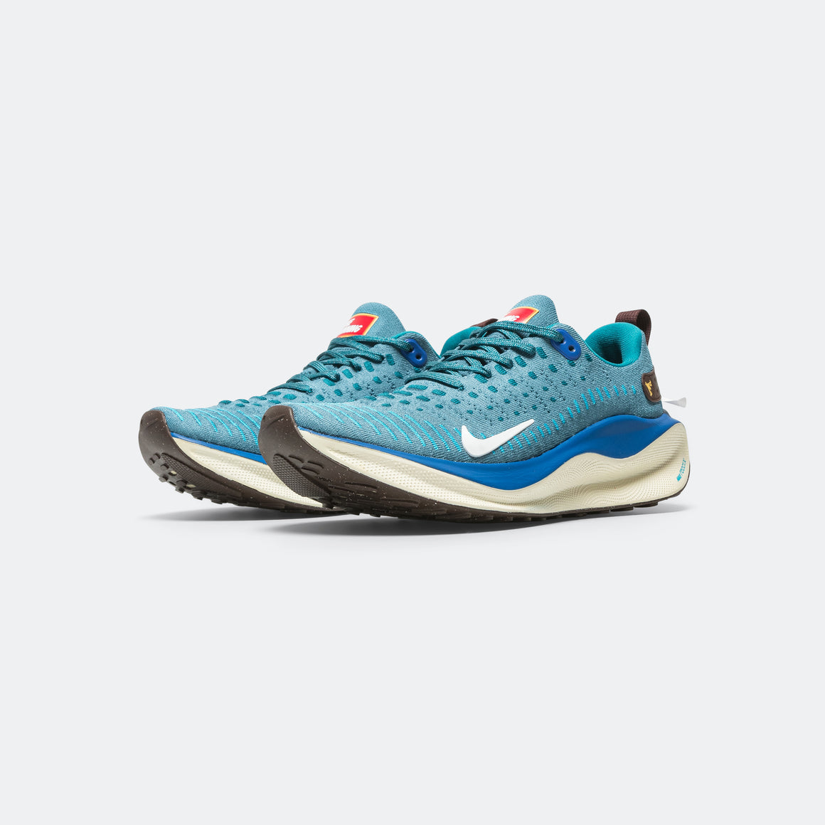 Nike - Mens ReactX Infinity Run 4 - Noise Aqua/White-Geode Teal-Earth - Up There Athletics