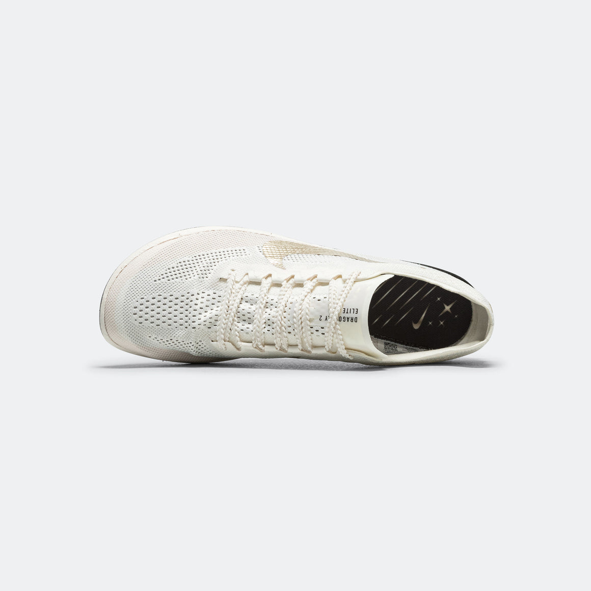 Nike - Mens ZoomX Dragonfly 2 Elite "Jakob Ingebrigtsen" - Sail/MTLC Gold Grain-Medium Ash-Black - Up There Athletics